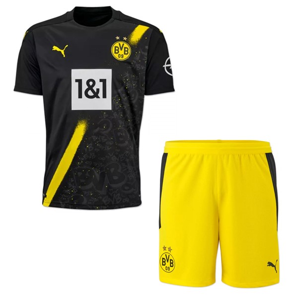 Camiseta Borussia Dortmund 2ª Niños 2020/21 Negro